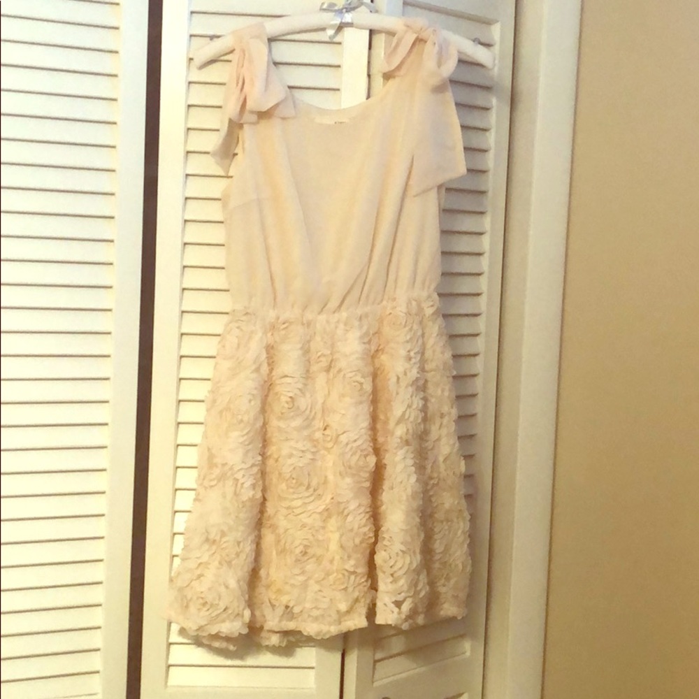 Cream dress